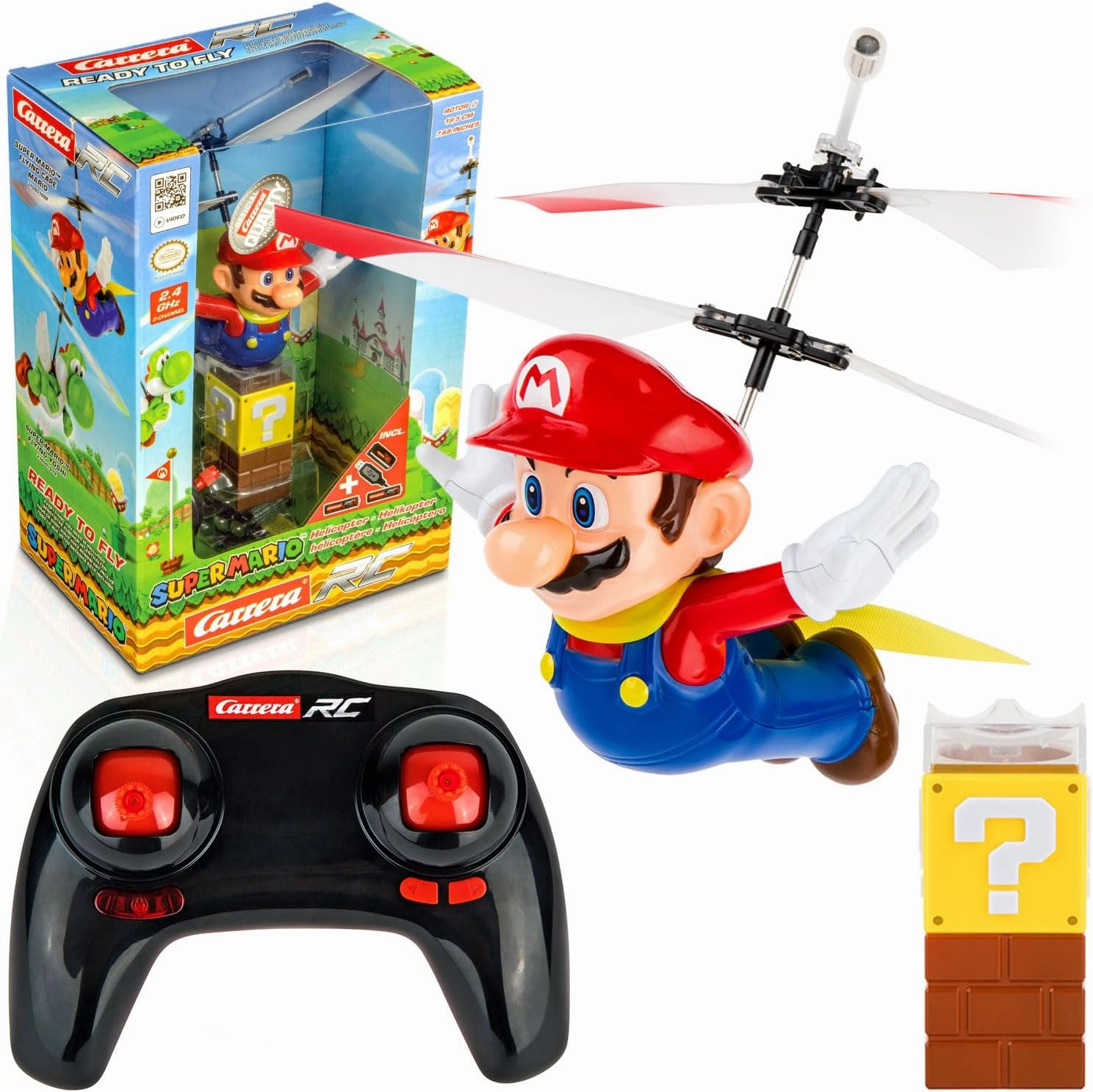 Anime Merch Retail Package Nintendo Super Mario Remote Controlled Flying Mario