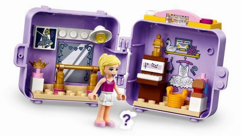 LEGO FRIENDS 41670 Stephanie's Ballet Cube Exhibition Piece Anniversary Present