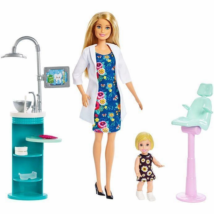 Barbie Dentist Doll & Playset FXP16 Premium Toy Fathers Day