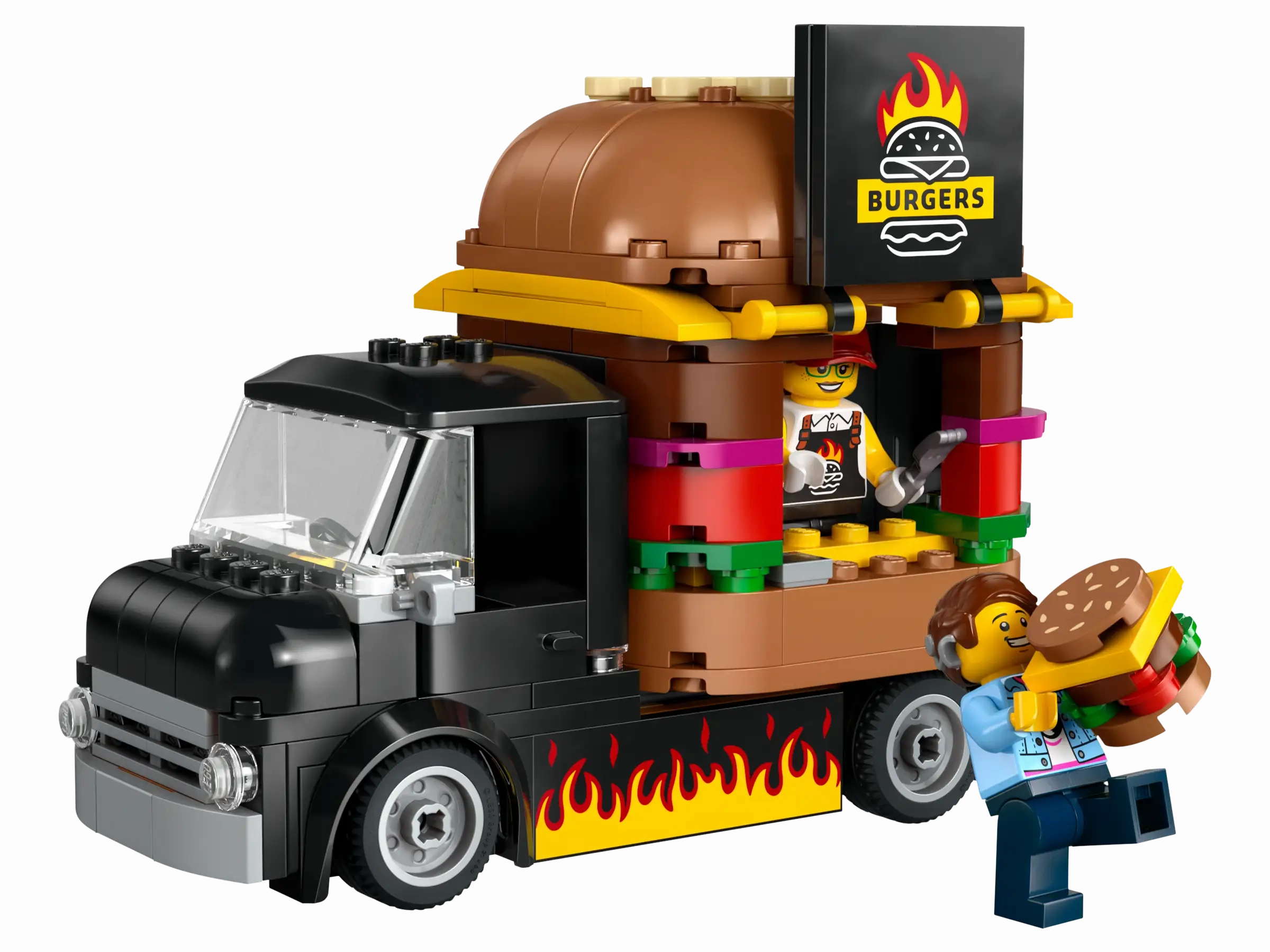 Battle Ready Passionate Pursuit LEGO CITY 60404 Burger Truck