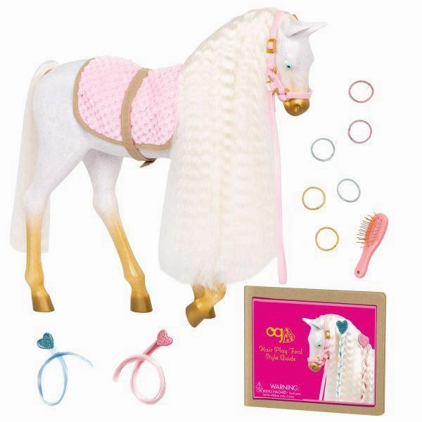 Our Generation 30 cm Andalusian Hair Play Foal Sentimental Value Series Collection