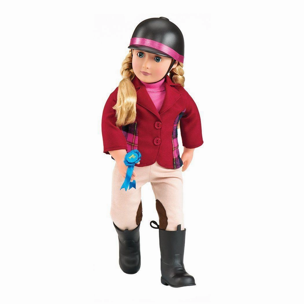 Our Generation Doll BD31009 Deluxe Lily Anna 18-inch Animation Character Brand Collaboration