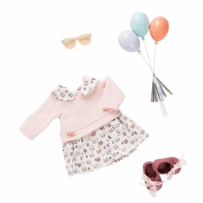 Comic Adaptation PVC Replica Our Generation Dolls Balloon Fashion Outfit for 18-inch Dolls BD30264