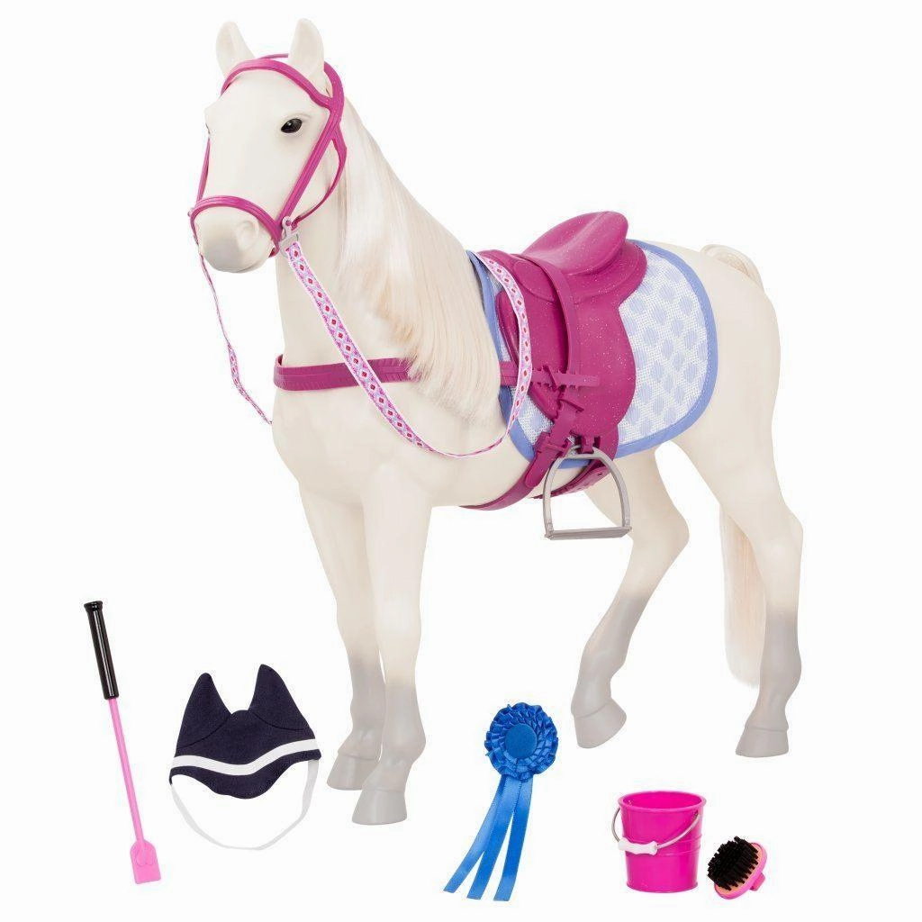 Our Generation Sterling Grey Horse for 18-inch Dolls Hobby Group stress relief