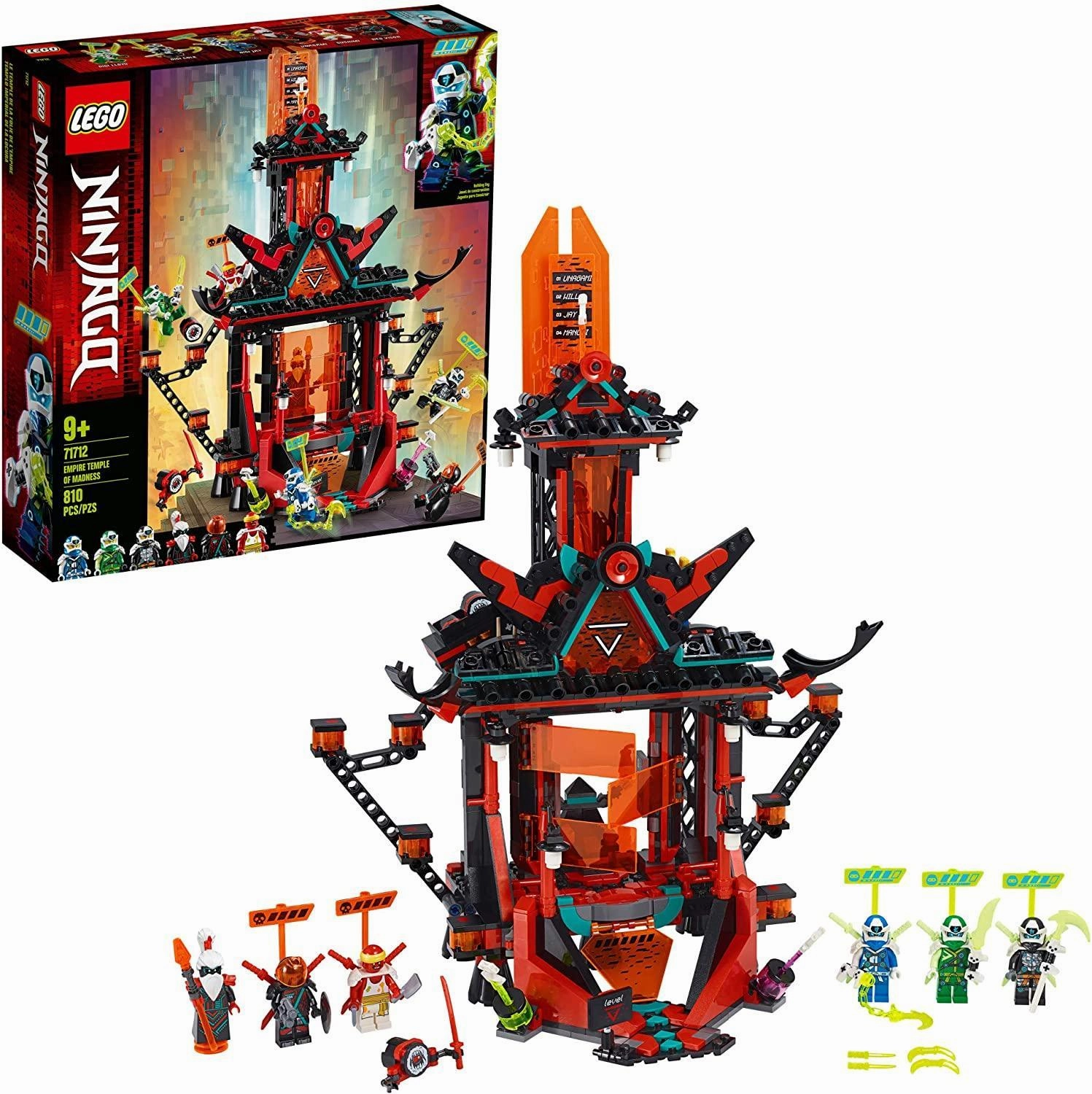 Designer Item LEGO 71712 NINJAGO Empire Temple of Madness Building Kit