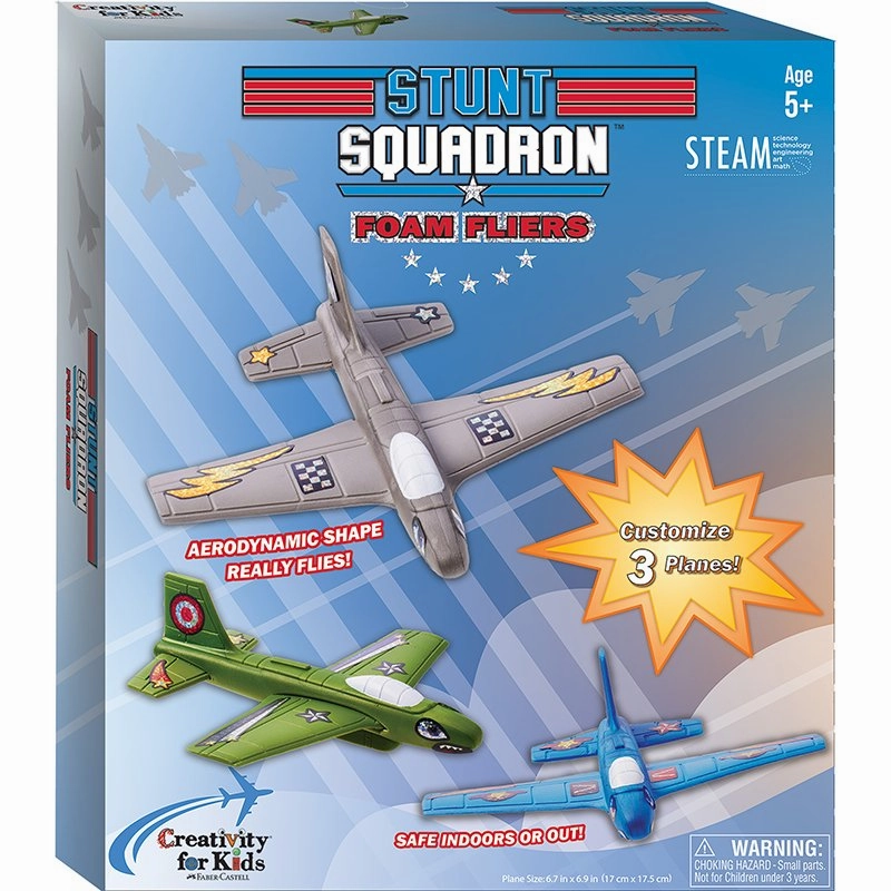 Fantastic Crafts Charming Ornaments Stunt Squadron Foam Fliers