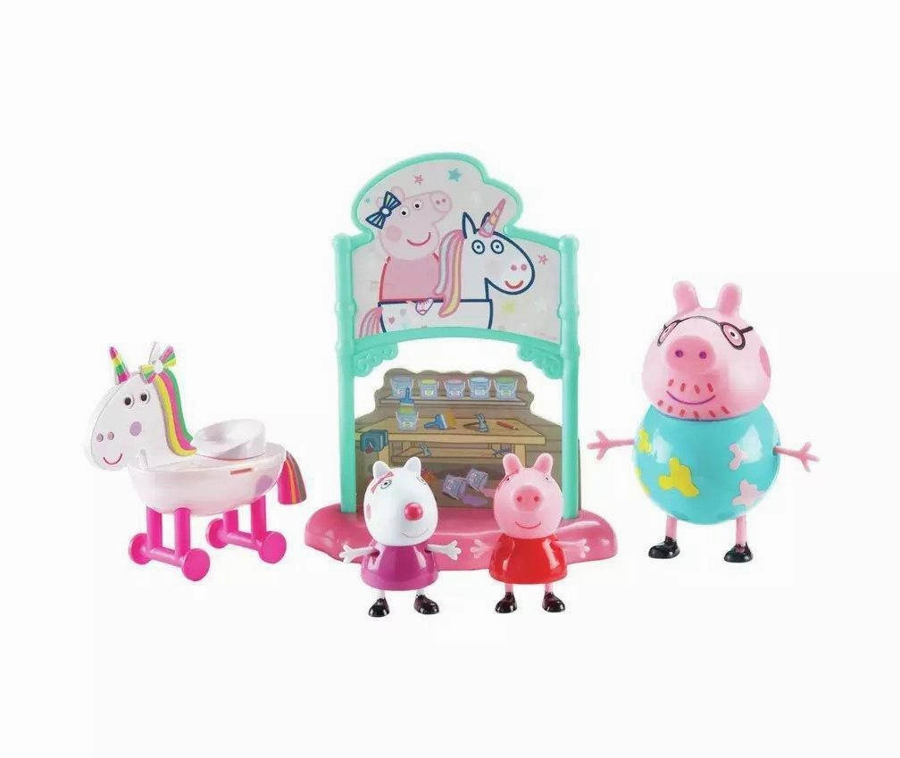 Pearlescent Shine Peppa Pig Peppa's Magical Unicorn Playset