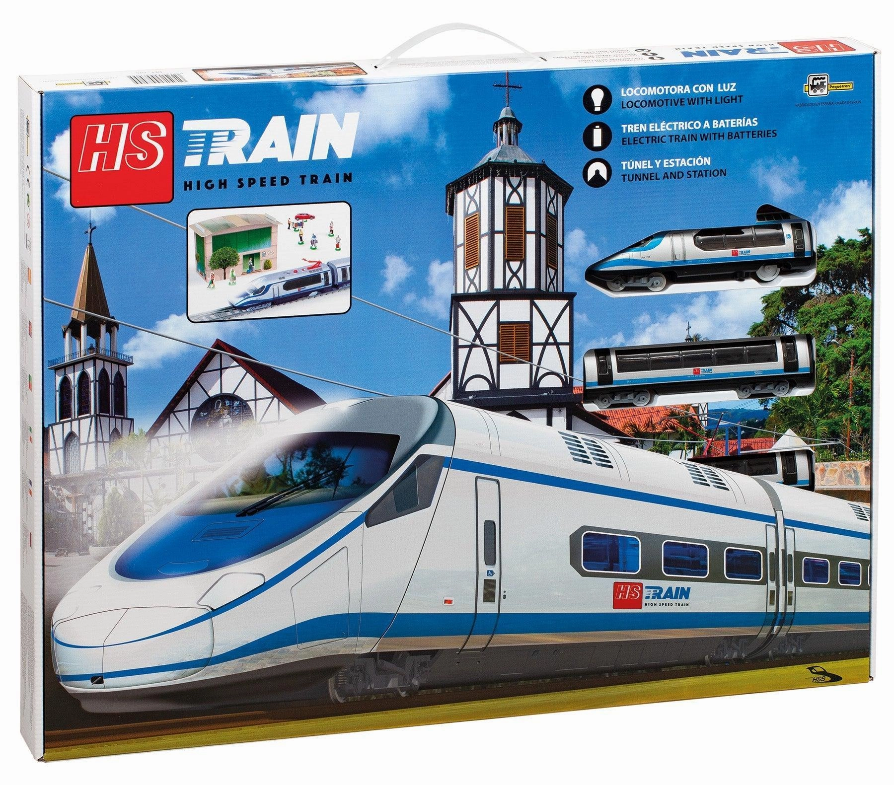 PEQUETREN 705 High-Speed Train with Station Preservation Tool Virtual Good