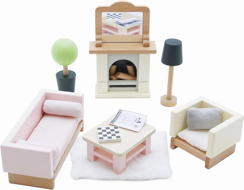 Showcase Piece Le Toy Van ME058 Daisylane Sitting Room Dollhouse Furniture