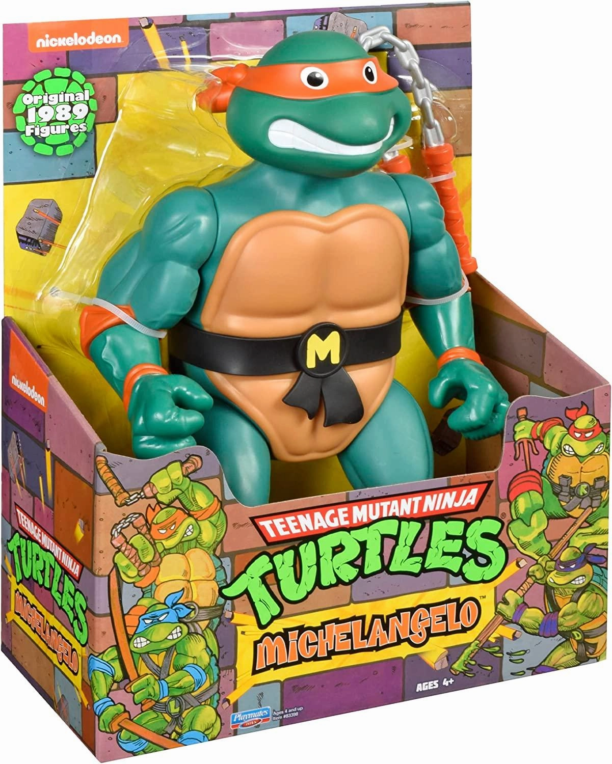 Teenage Mutant Ninja Turtles: 12-inch Original Classic Michelangelo Giant Figure Global Shipping Cultural Icon