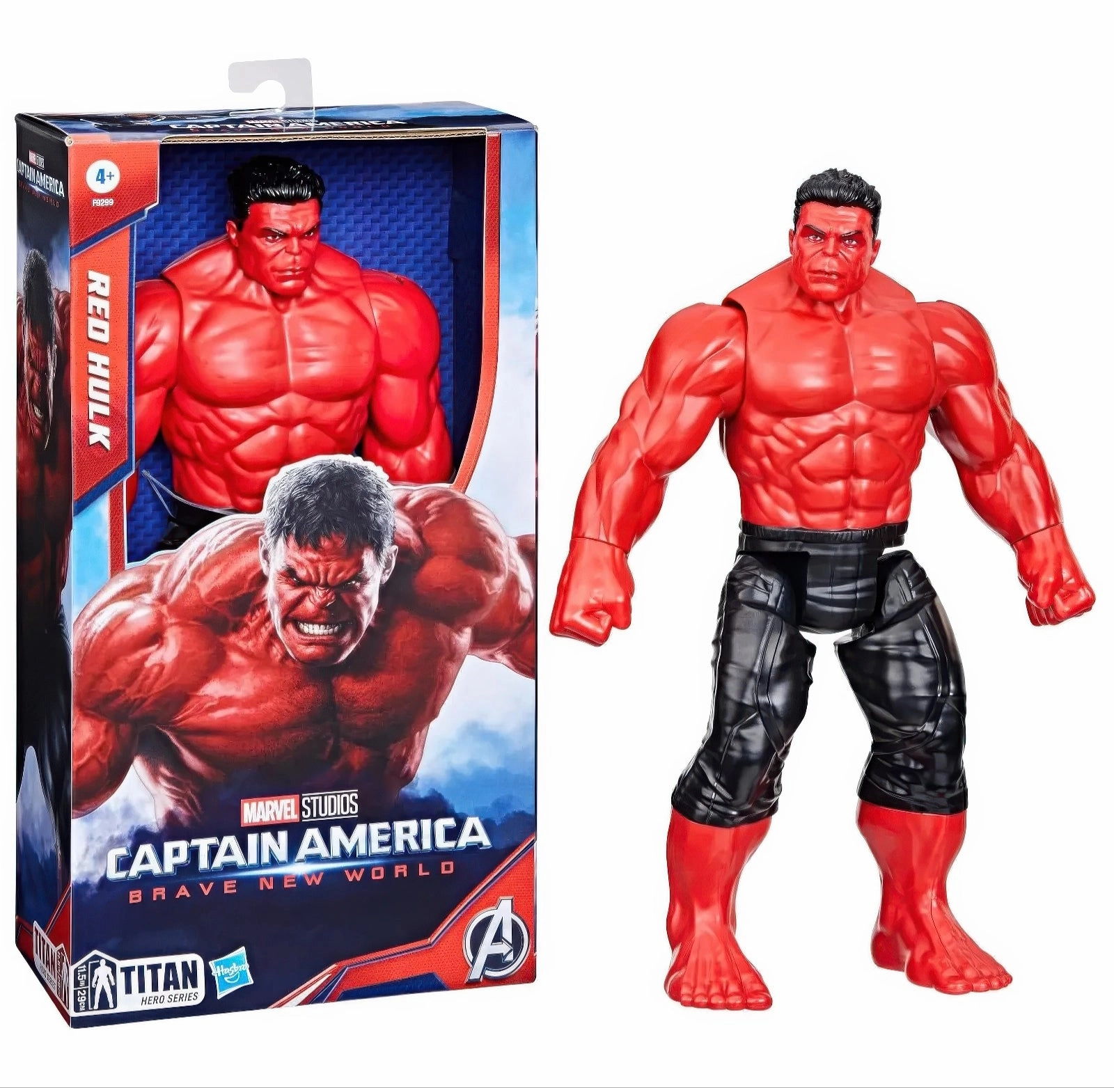 Community Member Captain America Titan Hero Red Hulk Action Figure - 30cm
