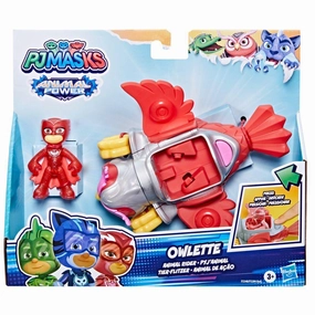 PJ Masks Animal Power Deluxe Animal Riders - Assortment Sandalwood Scent Iridescent Glow