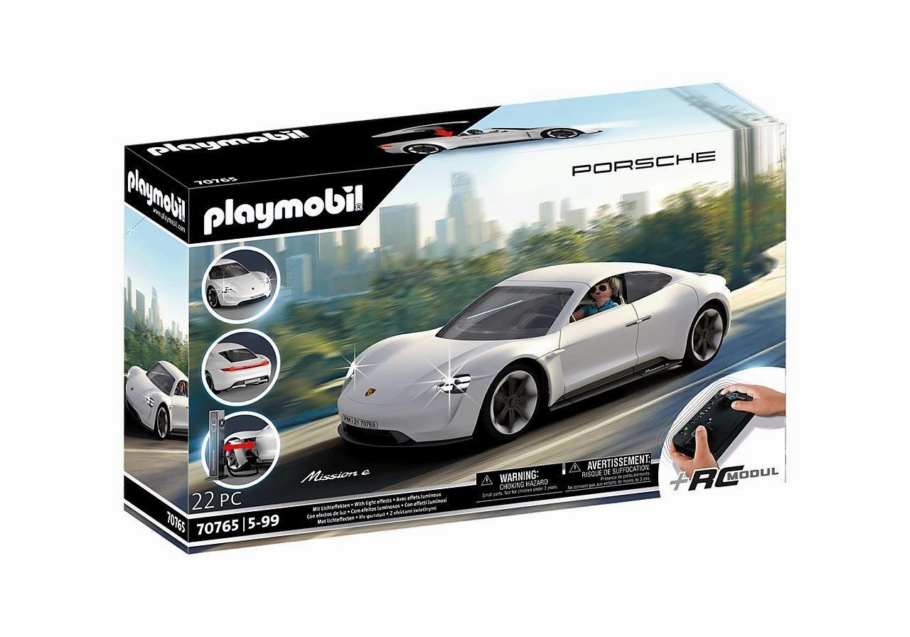 PLAYMOBIL 70765 PORSCHE - Porsche Mission E Cartoon inspired