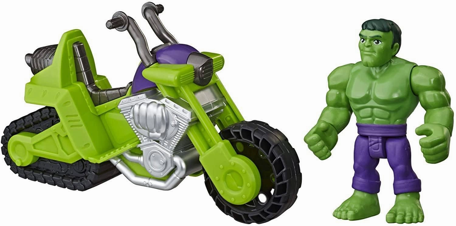 Playskool E7930 Marvel Super Hero Adventures Hulk Smash Tank Fairy Dust