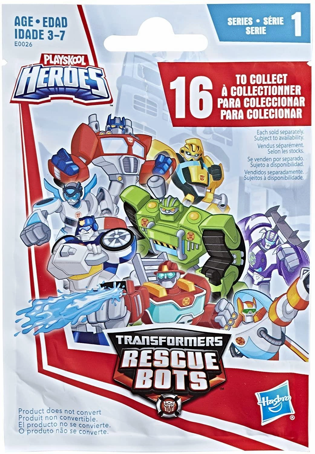 Playskool Heroes Transformers Rescue Bots Figures - Assorted Collector's Club Miniature Figure