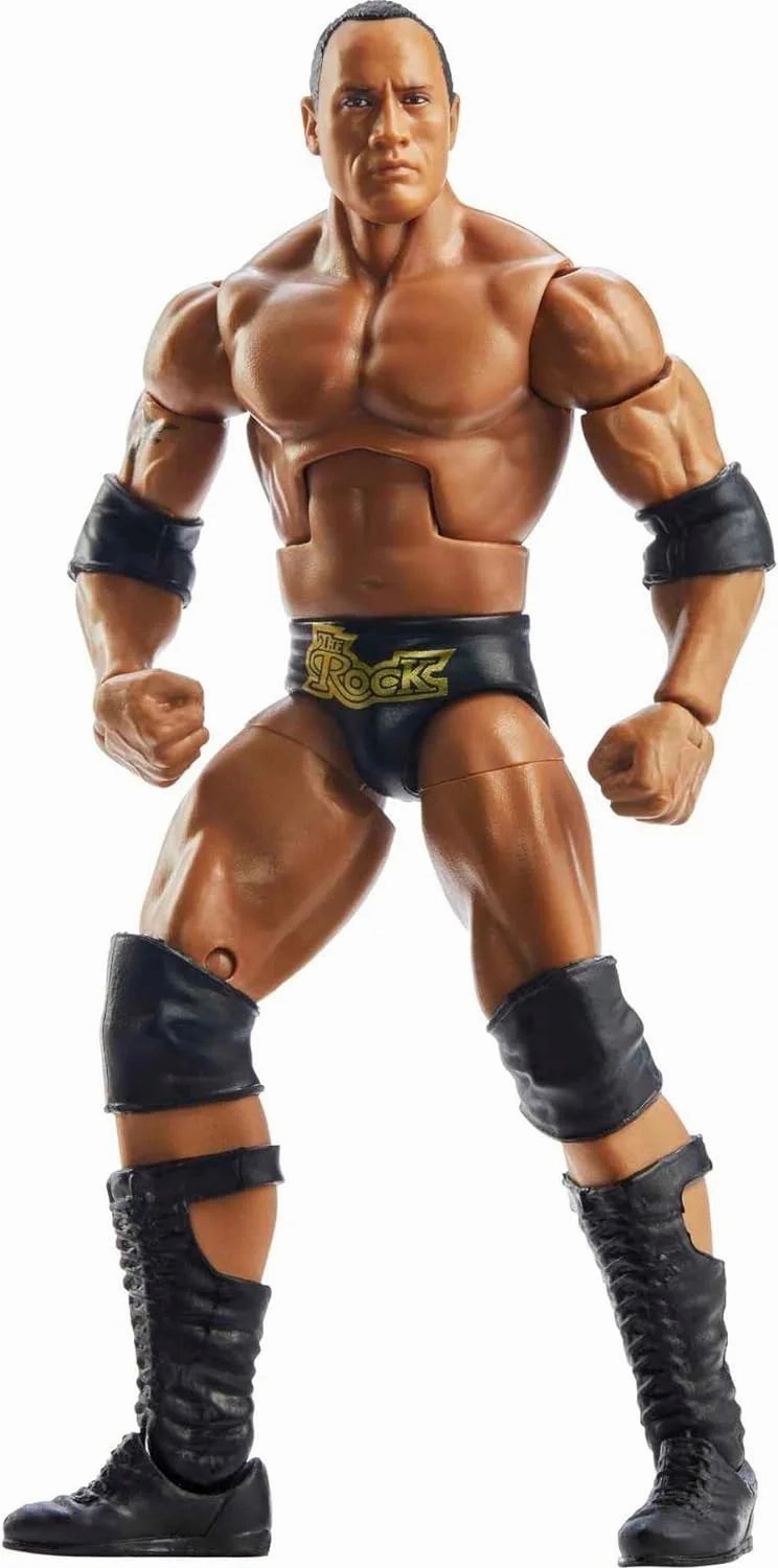 WWE Elite Action Figure The Rock Biodegradable material