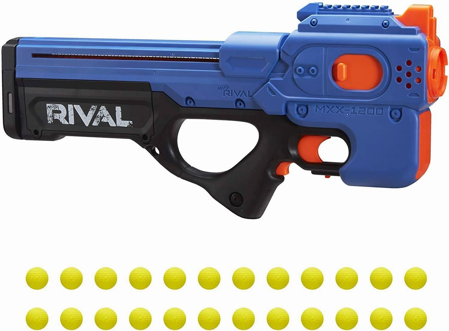 Nerf Rival Charger MXV-1200 Motorised Blaster - Team Blue Fantasy Hero Cyborg Design
