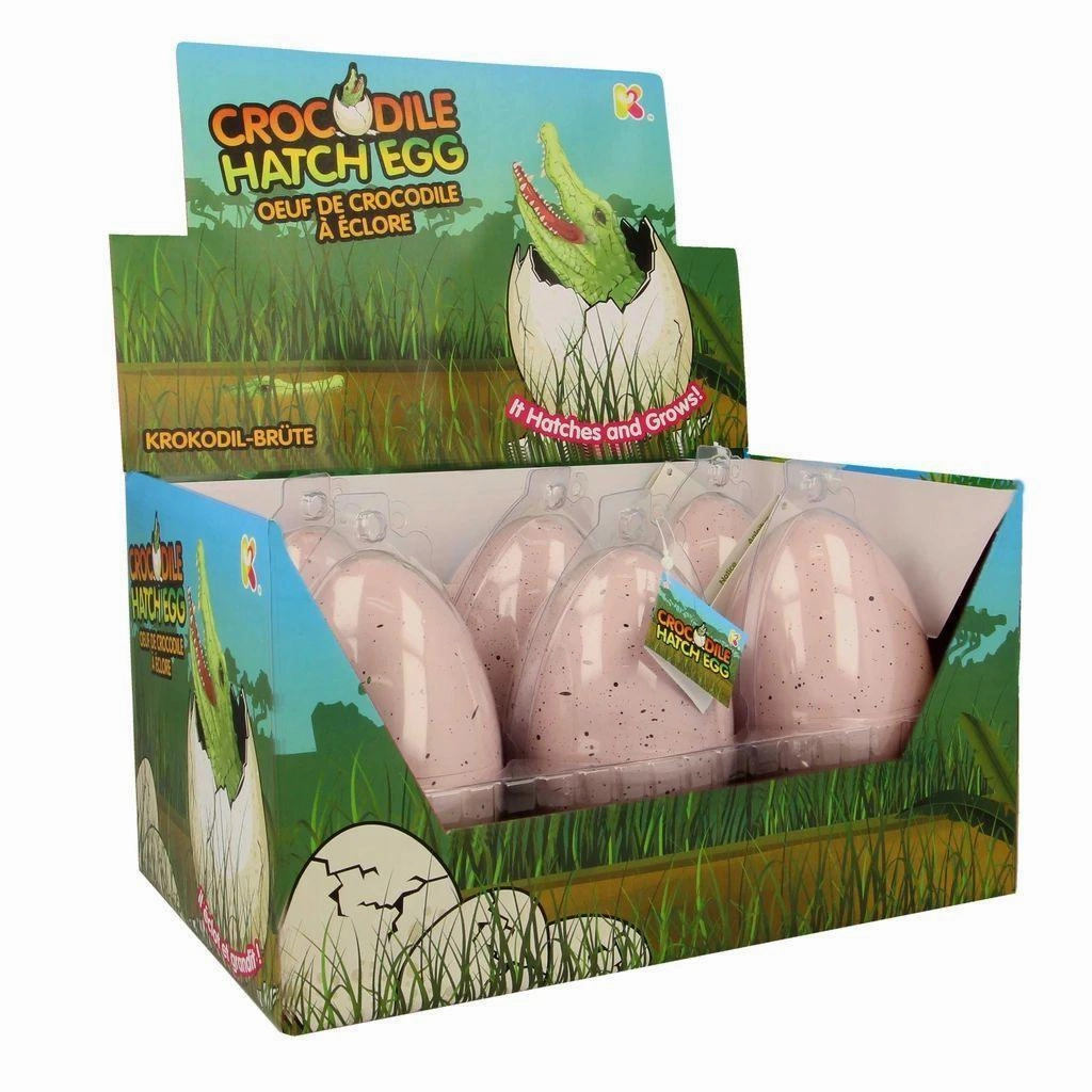NURCHUMS Hatching Egg, Hatch and Grow Pet Crocodile - Large 11cm Secondary Market