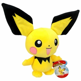 Pokemon Pichu Plush Toy 20cm Mysterious Designs Playful Decorations