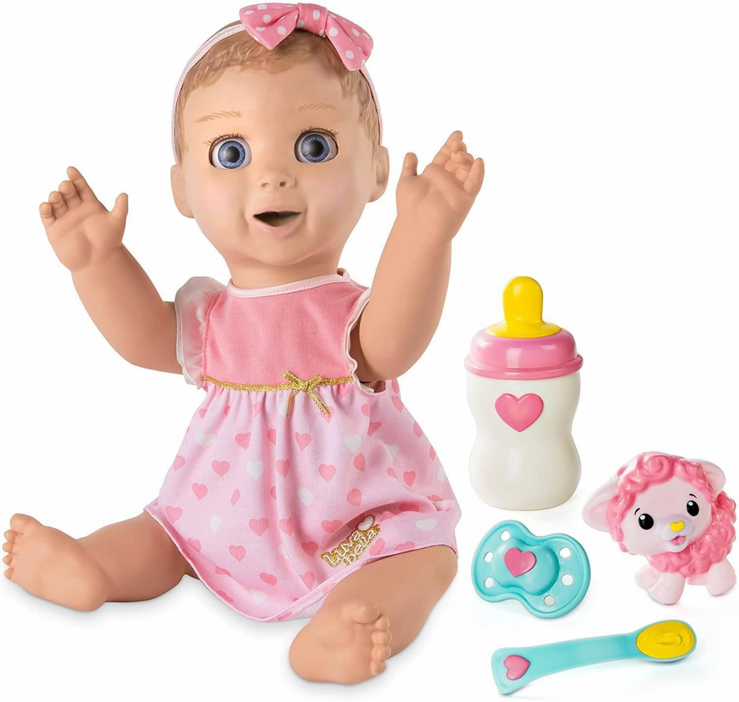 Gallery Art Gaming Figure Luvabella Blonde Hair Interactive Baby Doll with Expressions & Movement