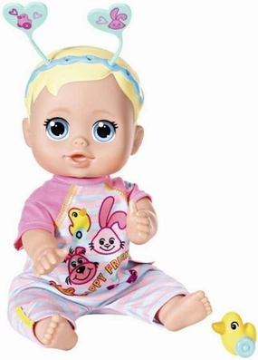 Train Model Recycled plastic BABY Born 826164 Funny Faces-Bouncing Baby an Interactive Doll with Functions, 36 cm