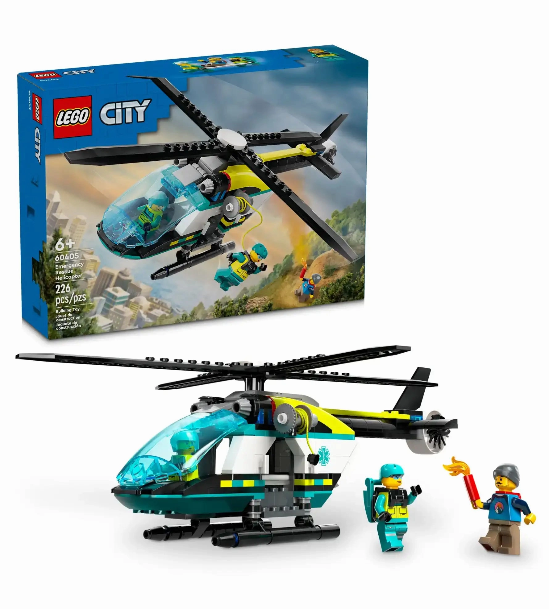Console Game LEGO CITY 60405 Emergency Rescue Helicopter