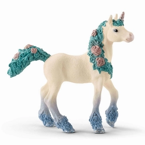 Wild Animal Schleich 70591 Flower Unicorn Foal Figure