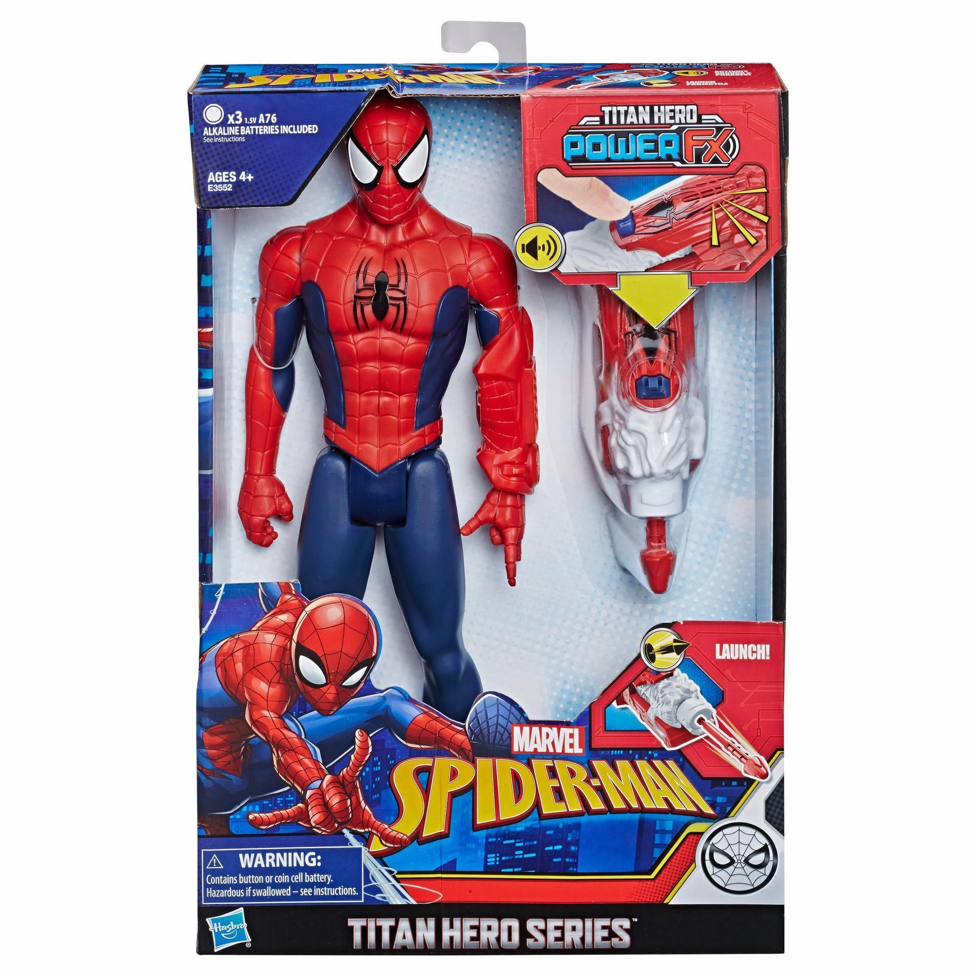 Brand Collaboration Anime Model Marvel Spider-Man Titan Hero Power FX Spider-Man
