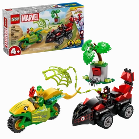 Kawaii Design LEGO 11198 Spidey Spin and Electro Dinosaur Vehicle Chase