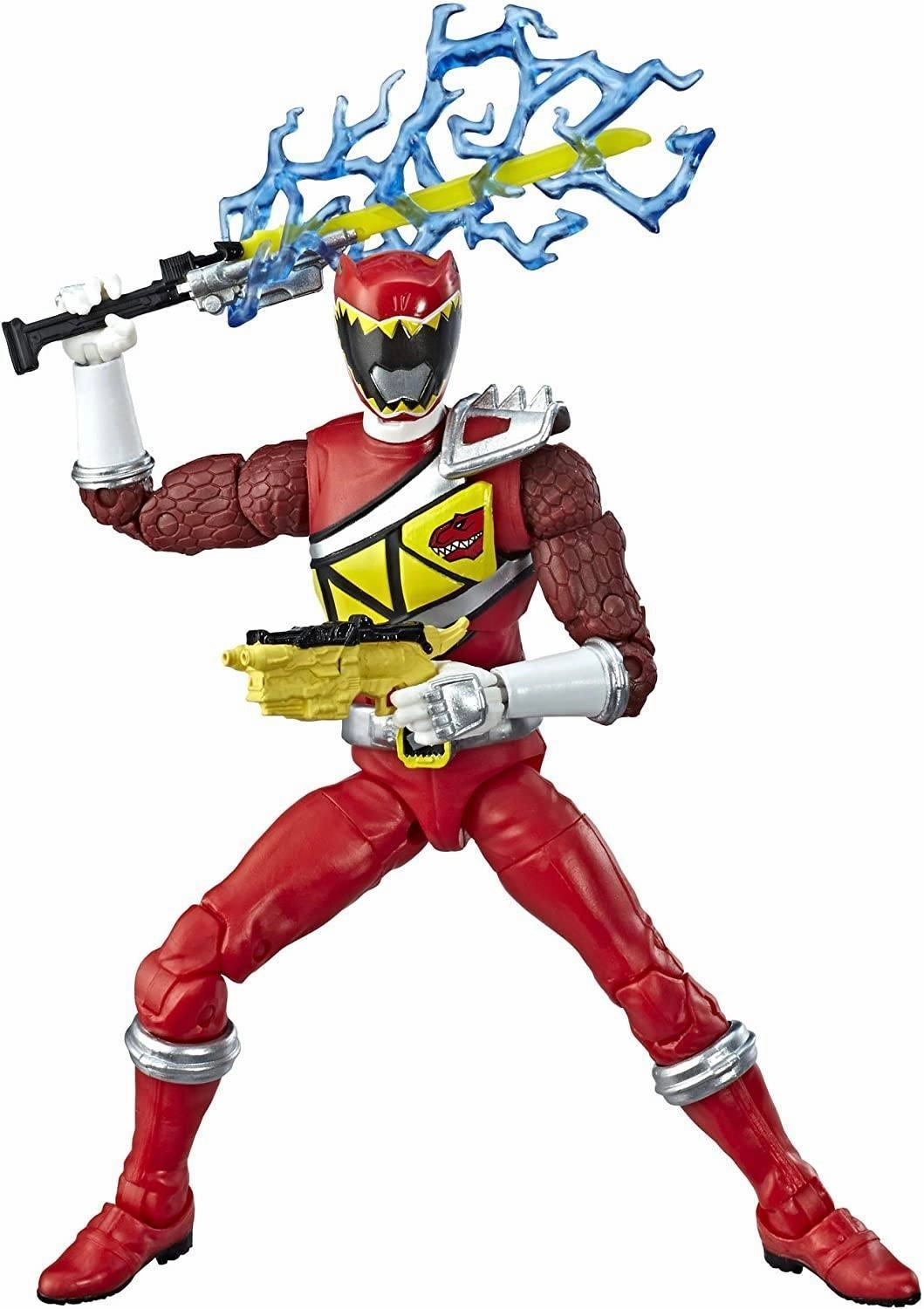 Power Rangers Lightning Collection 6-Inch Dino Charge Red Ranger Collectible Action Figure Modern Collectible