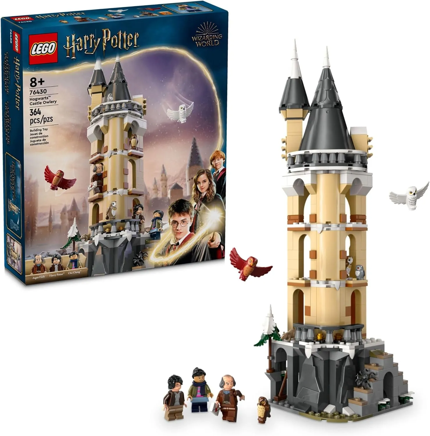 Fireplace Mantel Lego 76430 - Harry Potter Hogwarts Castle Owlery