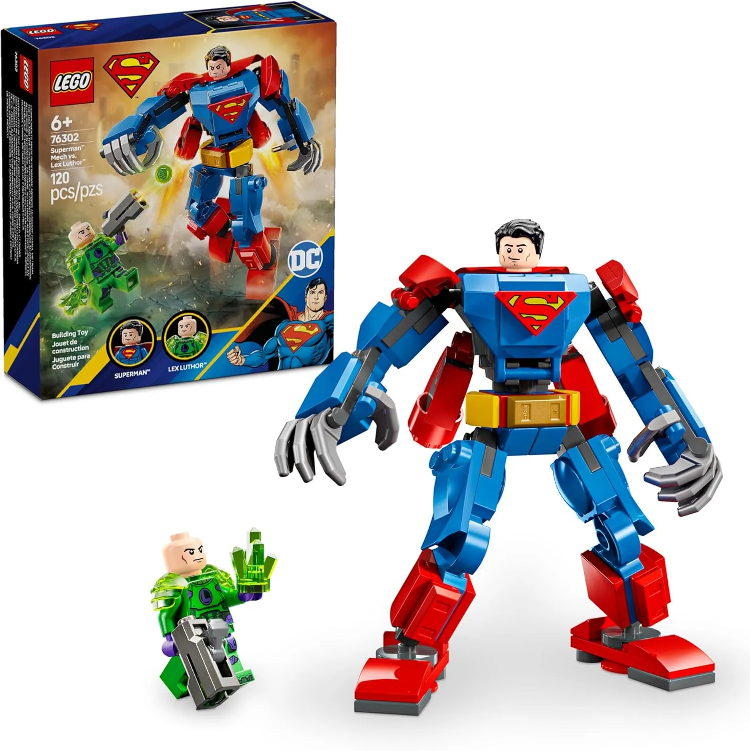 Lego 76302 - DC Superman Mech vs. Lex Luthor Ghoulish Decorations Eerie Accessories