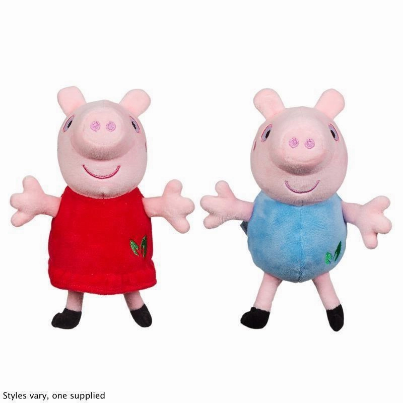 Peppa Pig Eco Plush Collectable - Assorted Showcase Piece Anniversary Present