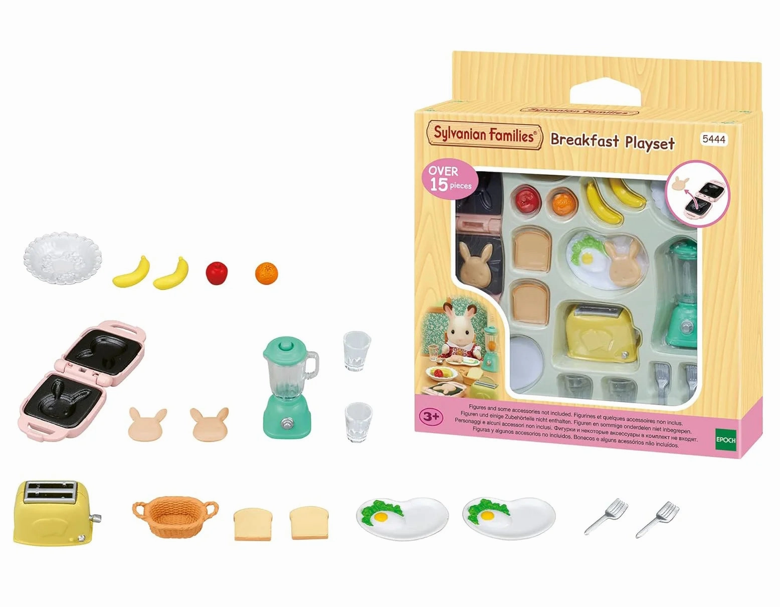 Sylvanian Families Breakfast Playset Fantasy Art Game Merch