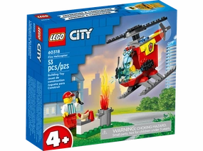 Message Option Fine Detail LEGO CITY 60318 Fire Helicopter