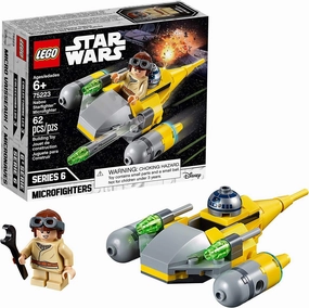 PVC Hero Sports Memorabilia LEGO STAR WARS 75223 Star Wars Naboo Starfighter Microfighter