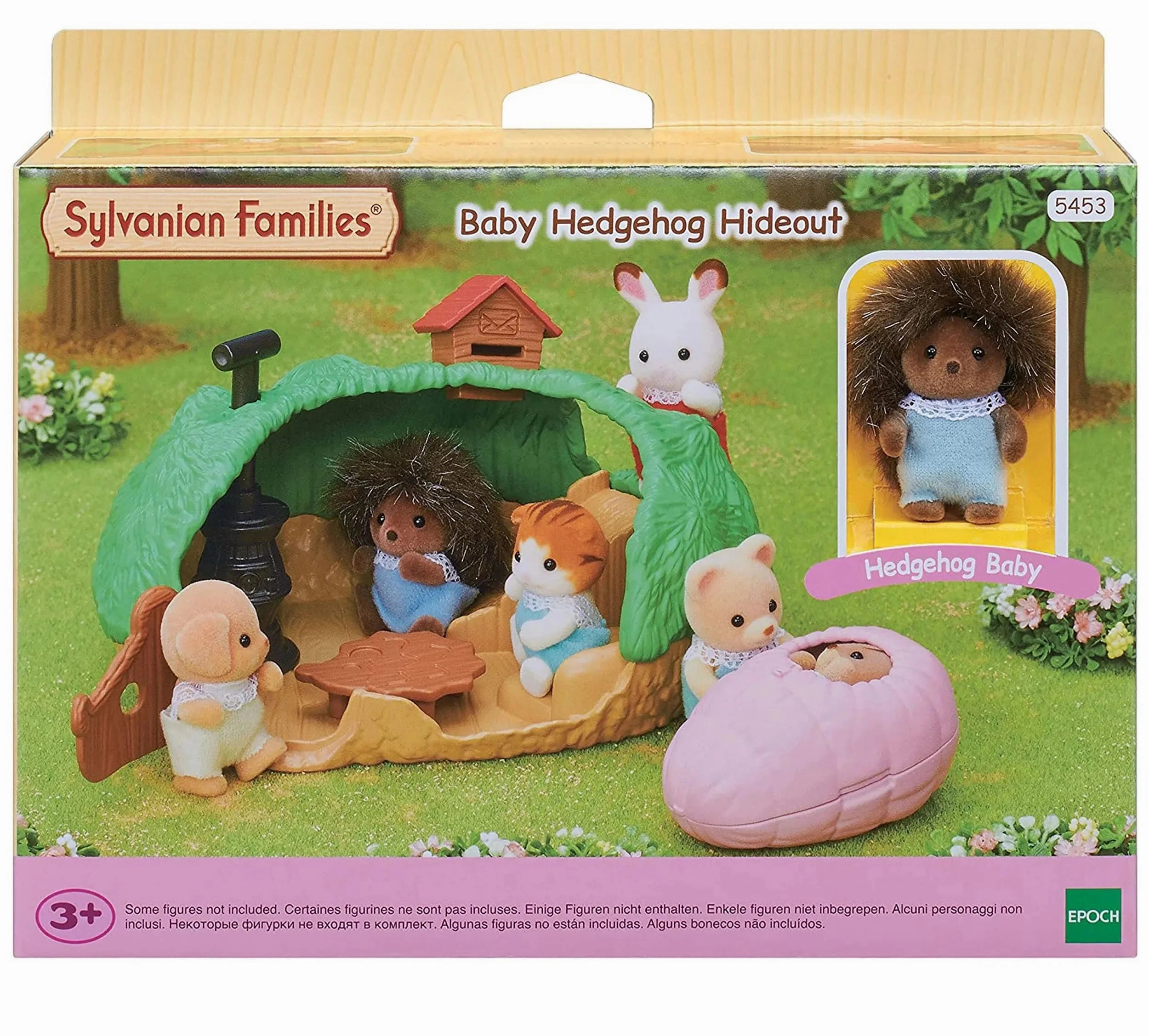 Sylvanian Families Baby Hedgehog Hideout app connected Adventure Character
