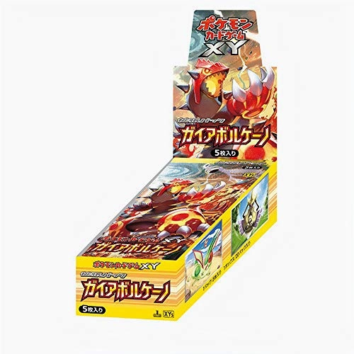 Pokemon Card Game XY Expansion Pack Gaia Volcano Collectible Series Display