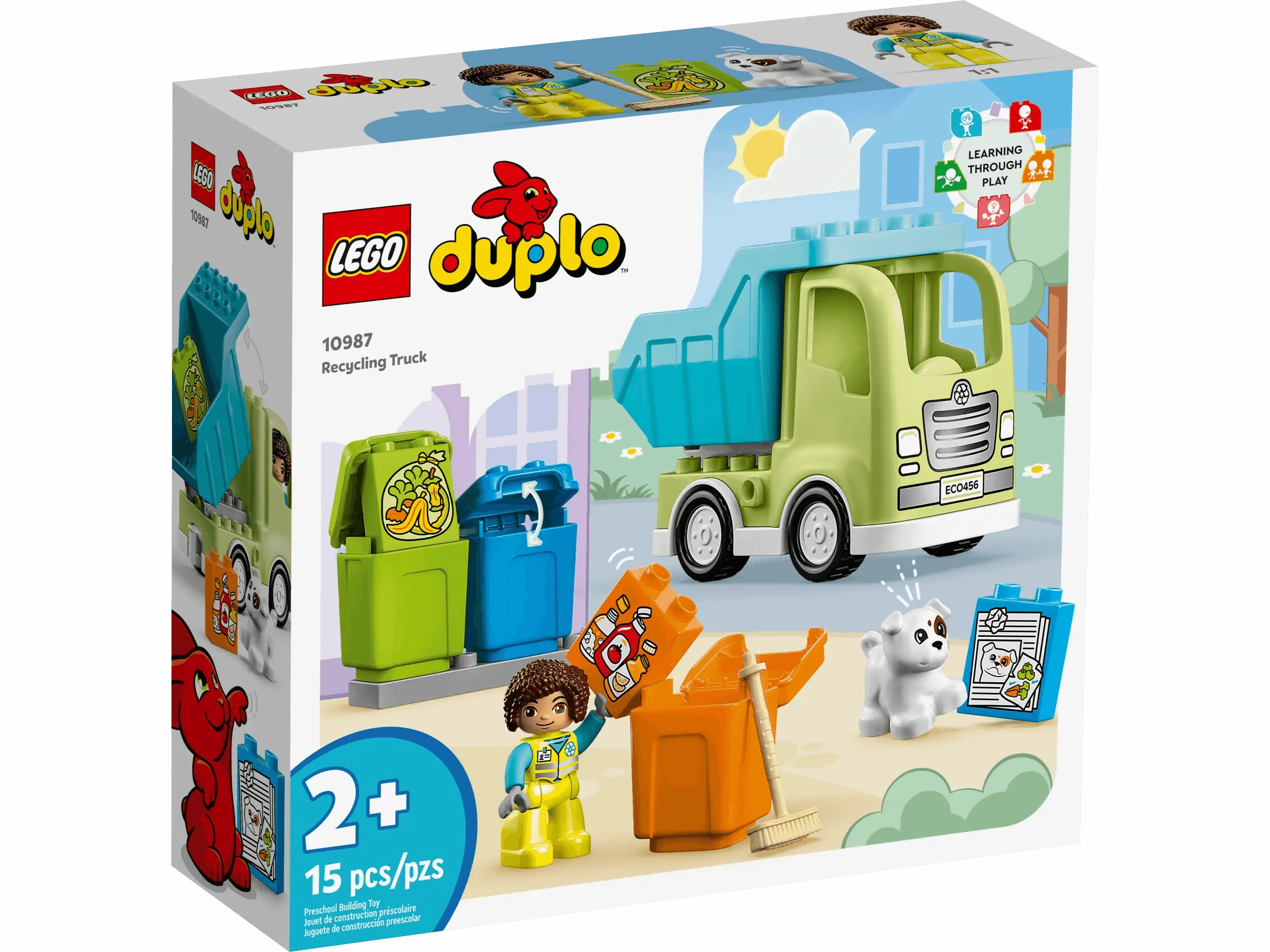 LEGO 10987 DUPLO Recycling Truck Action Replica