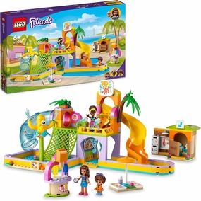 Pop Culture LEGO 41720 Friends Water Park Summer Set with Swimming Pool