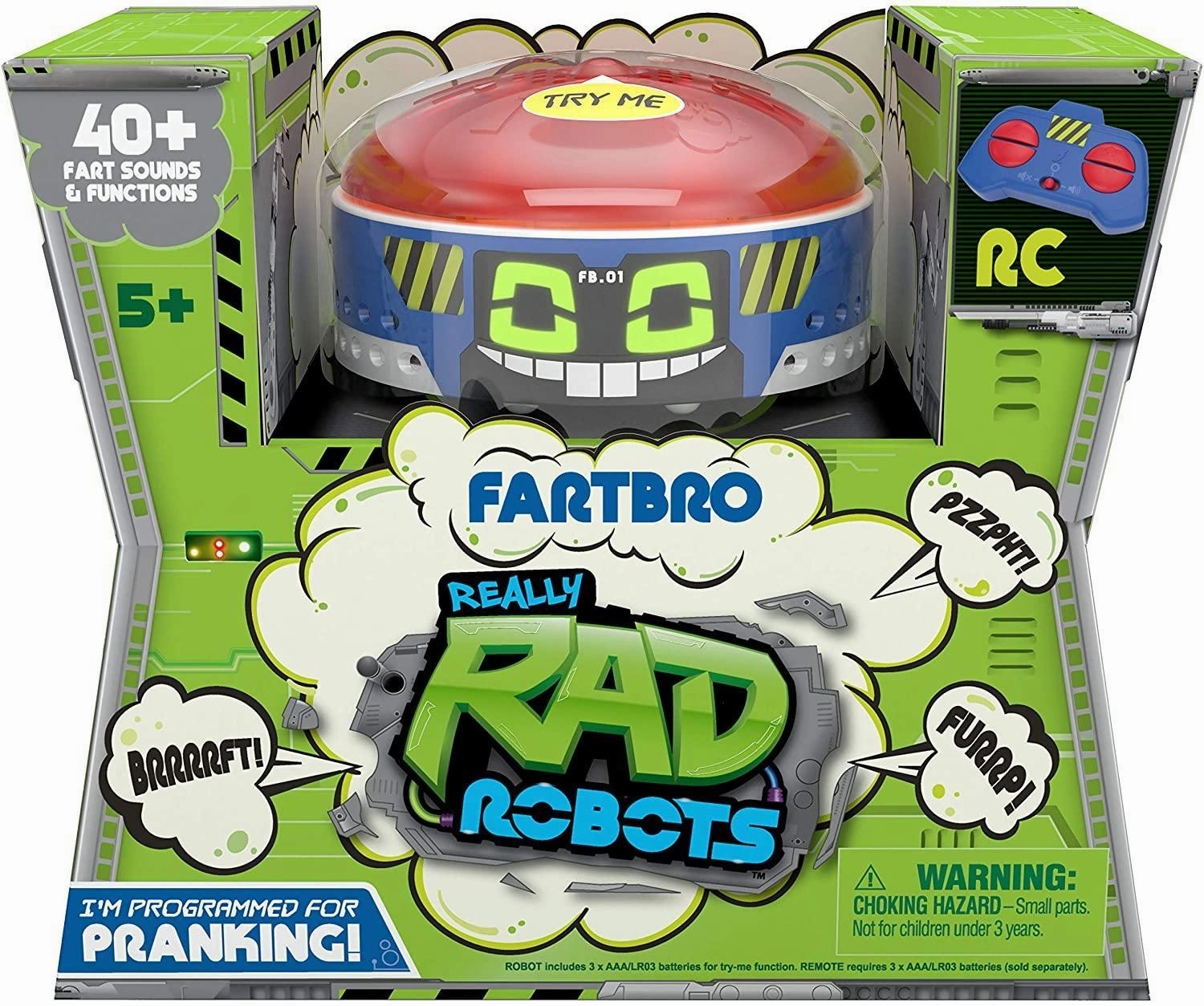 Really Rad Robots 27858 Fart BRO Cult Classic