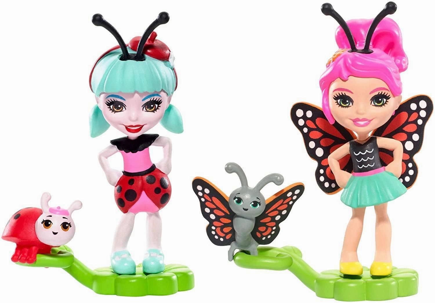 Enchantimals FXM87 Petal Park Ladelia Ladybug And Baxi Butterfly Lasting Value Childhood Memory