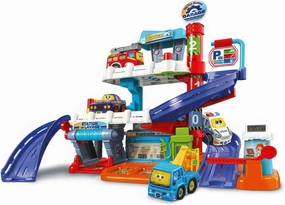 Little Rig Player Artist VTech Toot-Toot Drivers Garage Giant Play Set