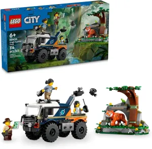 Lego 60426 - City Jungle Explorer Truck Glow In Dark Fan Favorite