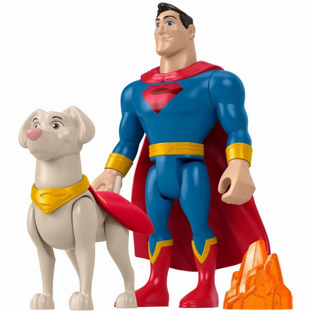 Fisher-Price DC League Of Super-Pets Superman & Krypto Mini Ticket Major Designer