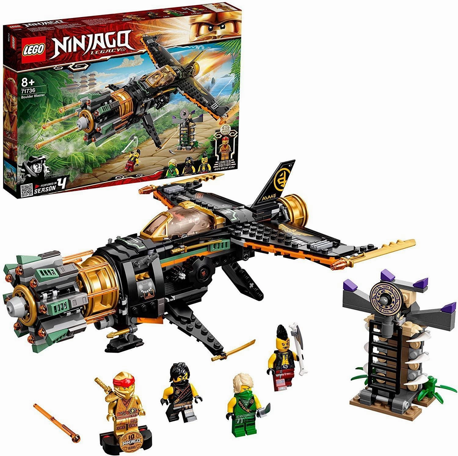 Lego 71736 Ninjago Boulder Blaster Aeroplane Mainstream Appeal