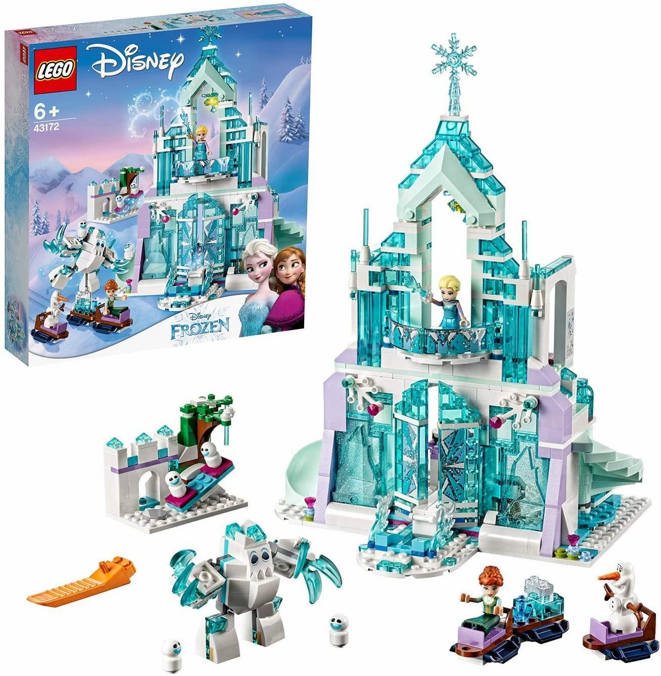 Apartment Living LEGO 43172 Disney Princess Frozen Elsa??s Magical Ice Palace