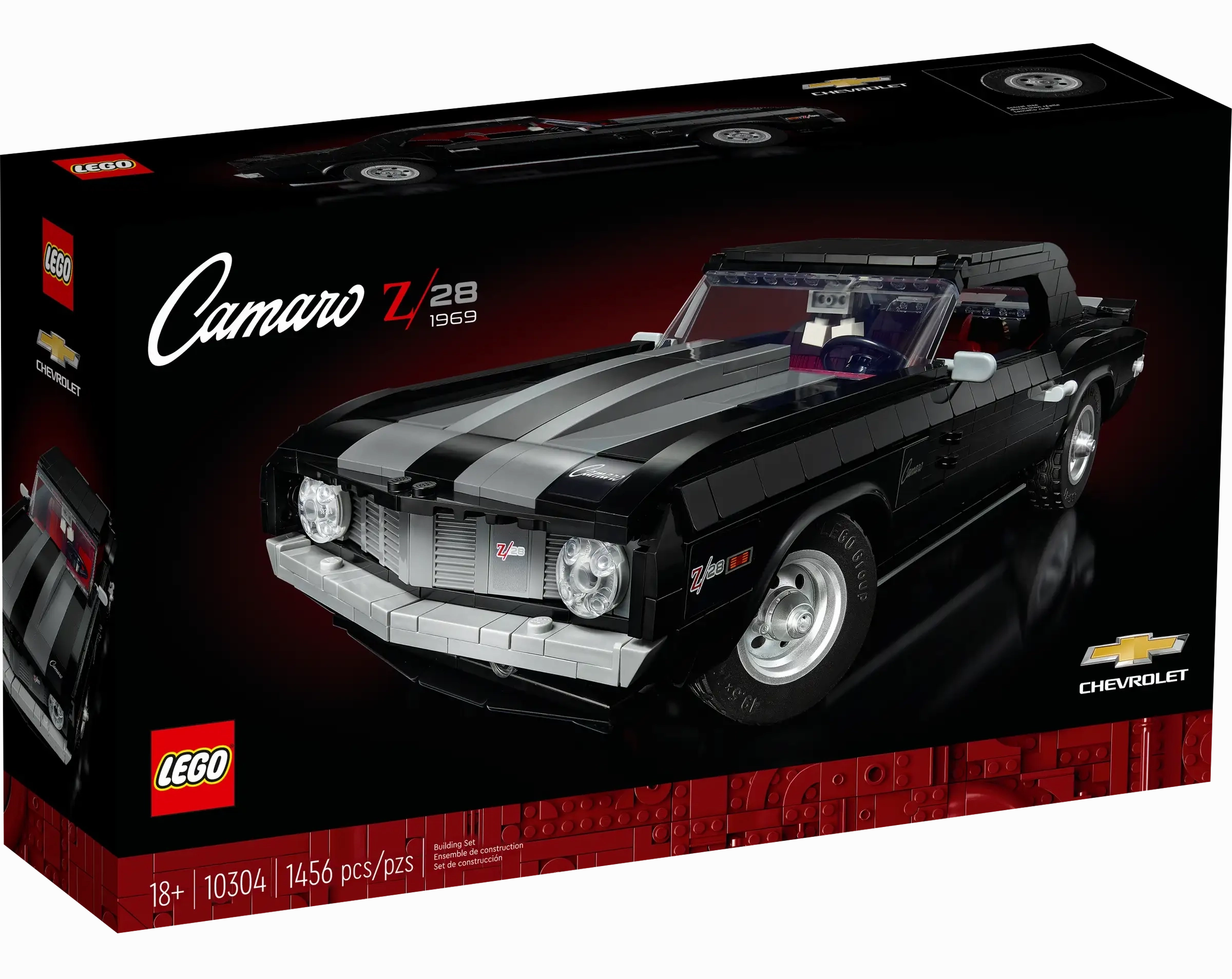 LEGO ICONS 10304 Chevrolet Camaro Z28 Arcade Game