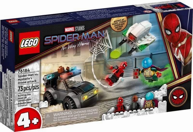 LEGO MARVEL 76184 Spider-Man vs. Mysterio??s Drone Attack Special Release