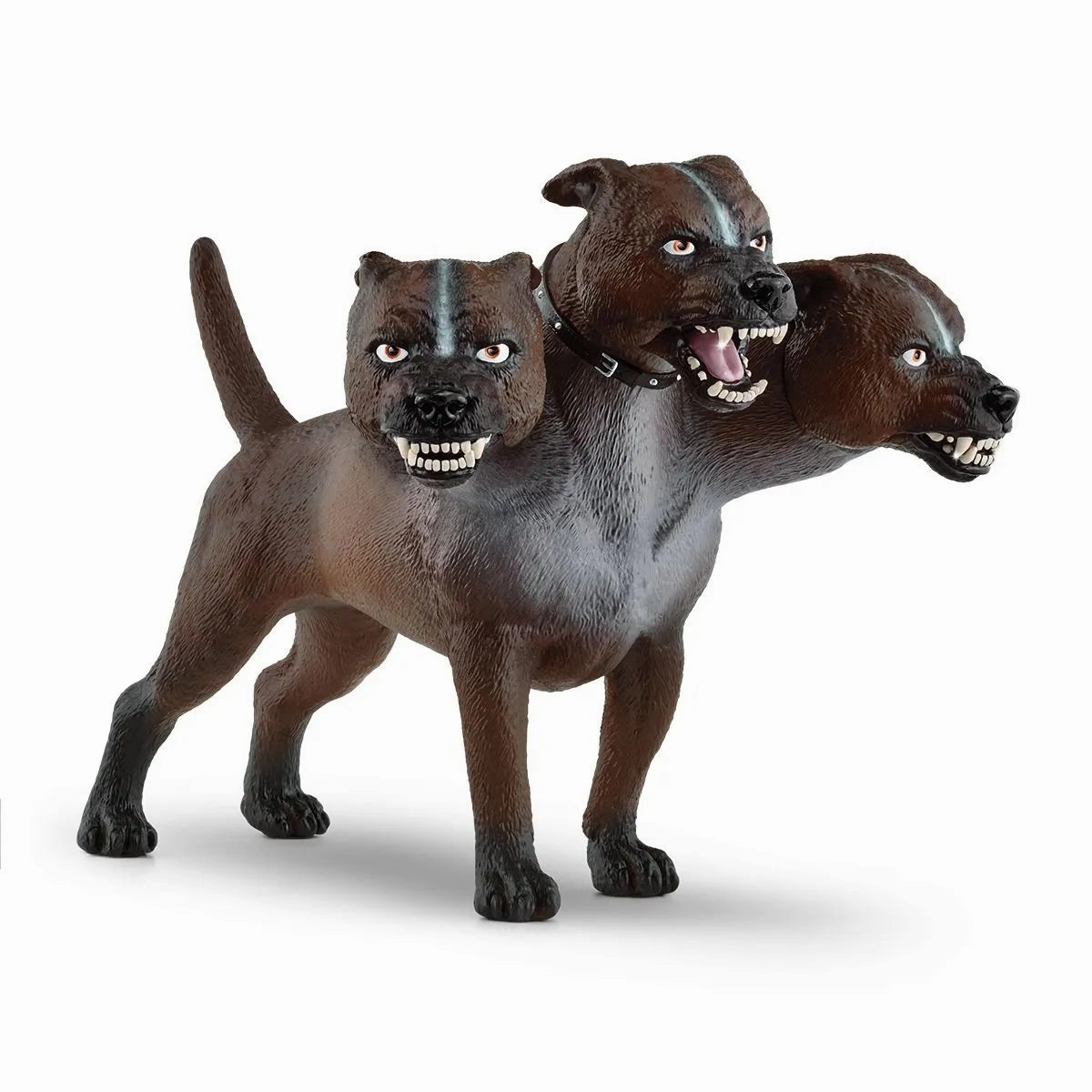 Posable Replica Schleich 13990 Three Headed Dog Fluffy Figure